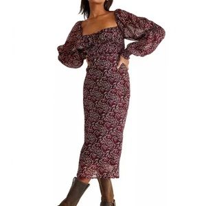 Free People Aglow Midi Dress